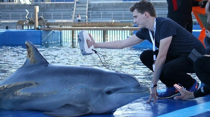 3D Scanning with Artec Eva for state-of-the-art marine animal tracking