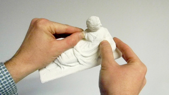 Artec Eva helps the blind to “see” ancient artifacts