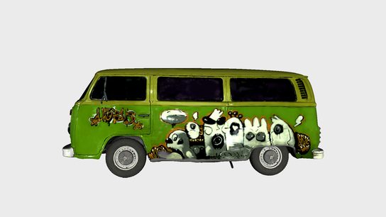 A blast from the past: 3D scanning a classic VW bus