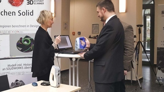 Artec 3D product line on display at 3D-TAGE