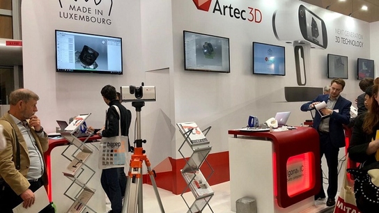 Discover Artec’s innovative 3D scanning solutions for additive manufacturing at the FORMNEXT 2019 trade fair