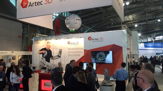 Artec’s full range of professional 3D scanning solutions to be featured at the 2018 FORMNEXT trade fair