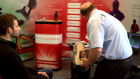 Win your 3D printed bust at Central Scanning roadshow Glasgow