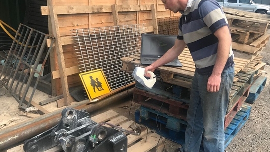 Slashing weeks off reverse engineering farm equipment with Artec Eva