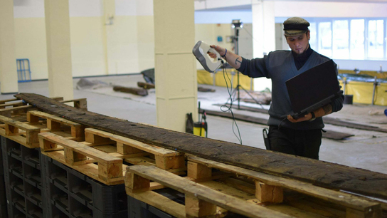 Artec Eva Reveals the Secrets of 829-year-old Post-Viking-Era Shipwreck