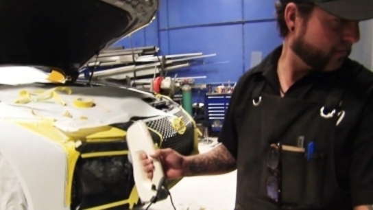 Putting Claws on the Black Panther Lexus with Artec Eva at West Coast Customs