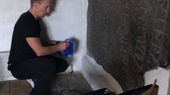 Digitizing Scandinavian rune stones on the Island of Bornholm for heritage preservation