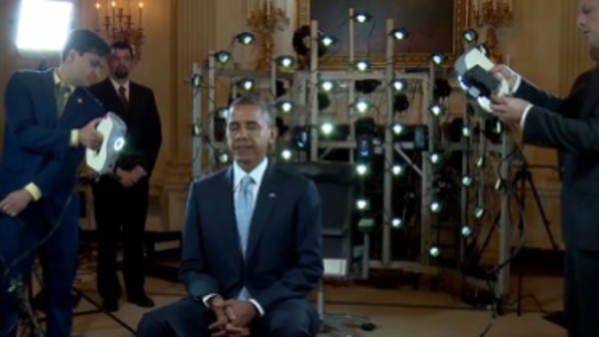 President Obama in 3D