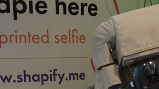 Get 3D scanned in astronaut gear at Space Center Houston!
