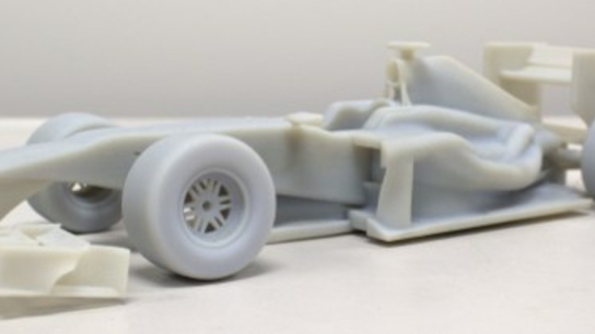 Reverse engineering a Formula 1 car and 3D printing a mini copy