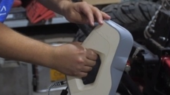 Reverse engineering super-strong, high-performance racing parts with Artec Eva