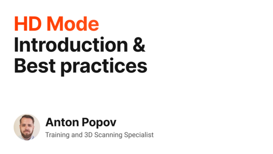 HD Mode: AI-powered algorithm for clean, sharp scans