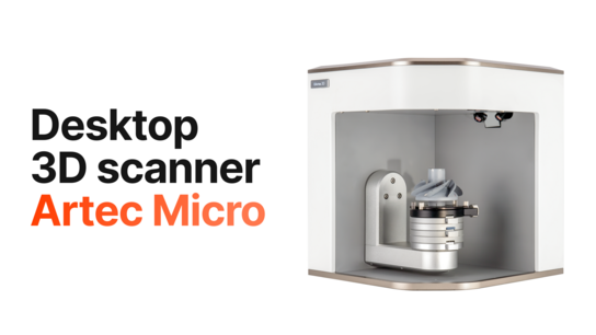 Introducing Artec Micro, a desktop 3D scanner
