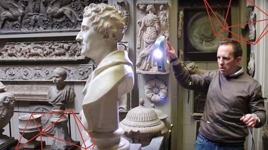 RCA digitizes the bust of founder Sir John Soane