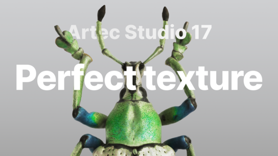 Artec Studio 17: Perfect your 3D model texture for CGI