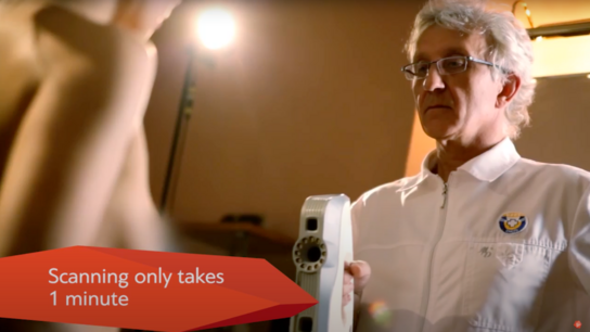 3D scanning to capturing precise dimensions for plastic surgery