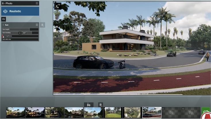 3D rendering software