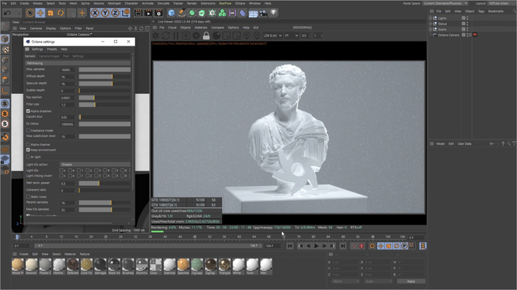 3D rendering software