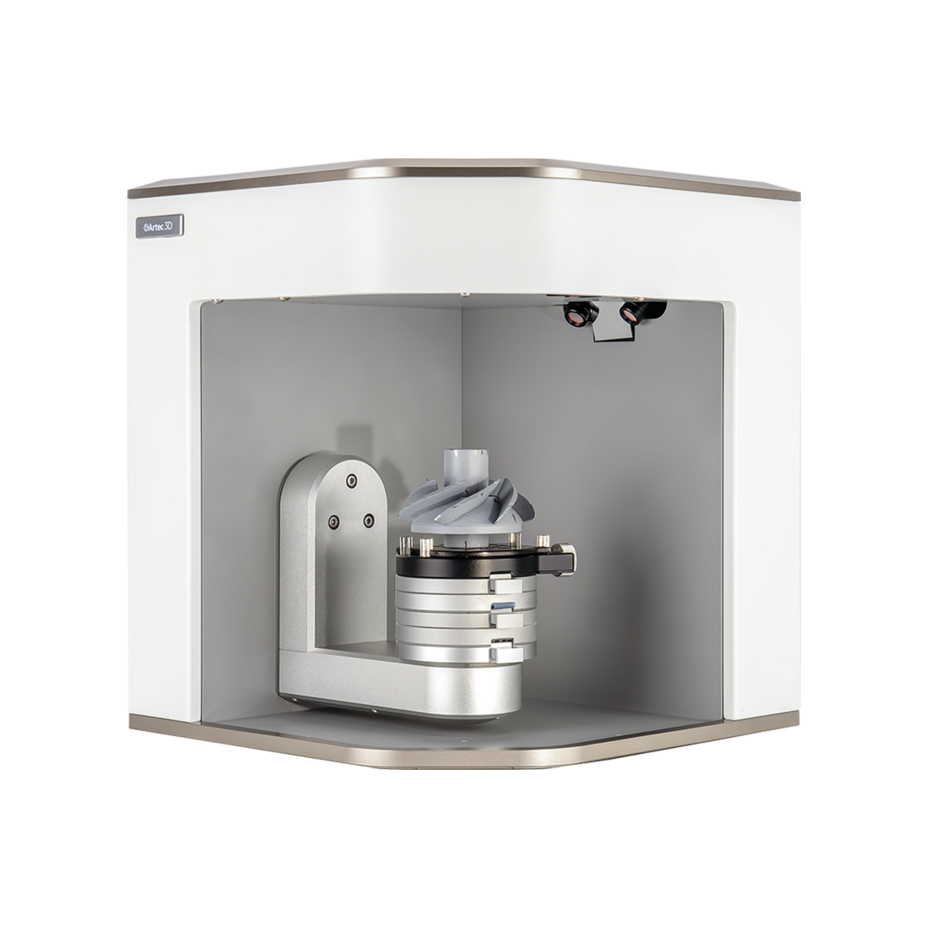 Scanning small machine parts with ease